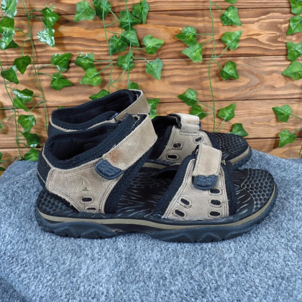 Colorado Javelin‎ Men Sport Sandals Size 9 Hiking Outdoor Brown Leather Black